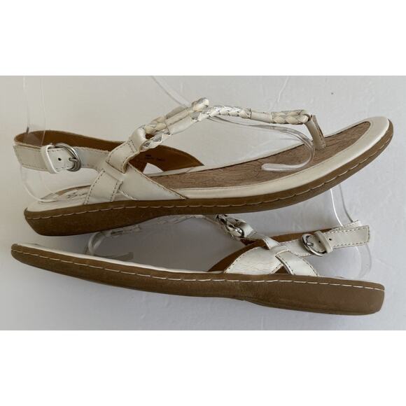 B.O.C. Born Concept Women's 10M Palti Braided T-Strap Thong Sandals Boho Coastal - Picture 6 of 13